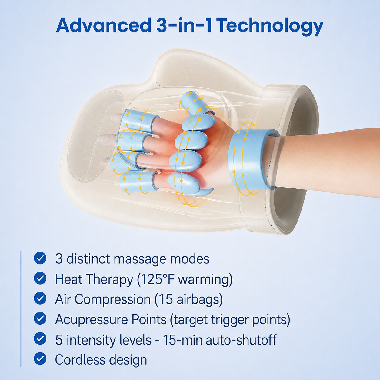 3-in-1 Hand Massager