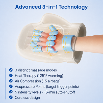 3-in-1 Hand Massager